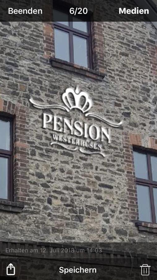 מגדבורג Pension Westerhusen מראה חיצוני תמונה